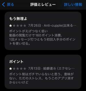 ビーストに低評価をつけた口コミまとめ