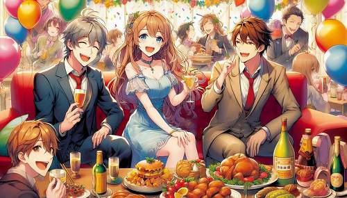 アプリで知り合い合コン